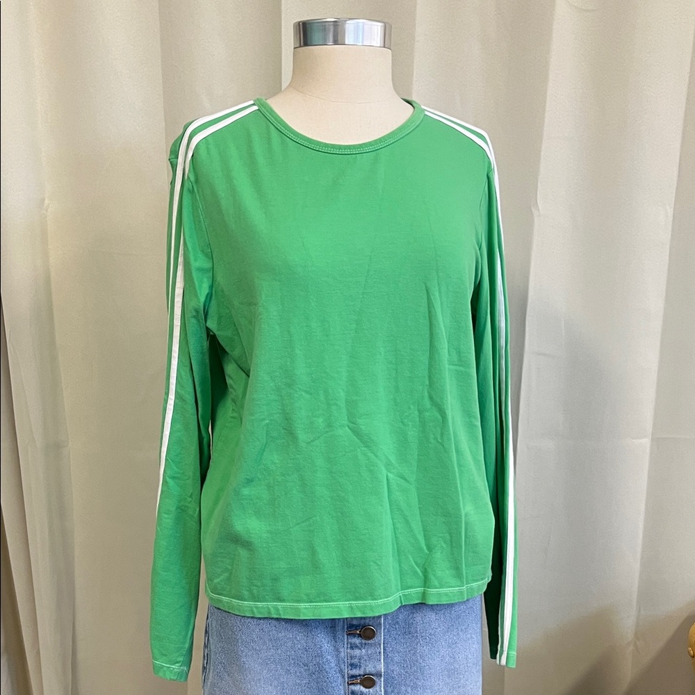 Athletic Works Green Top with White Accents